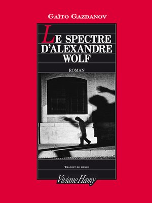 cover image of Le Spectre d'Alexandre wolf